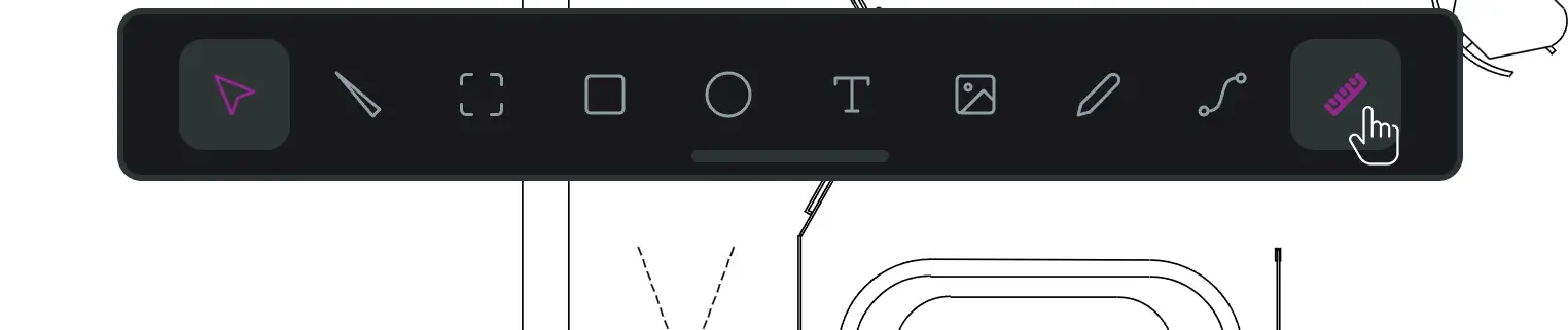 Select Ruler Tool